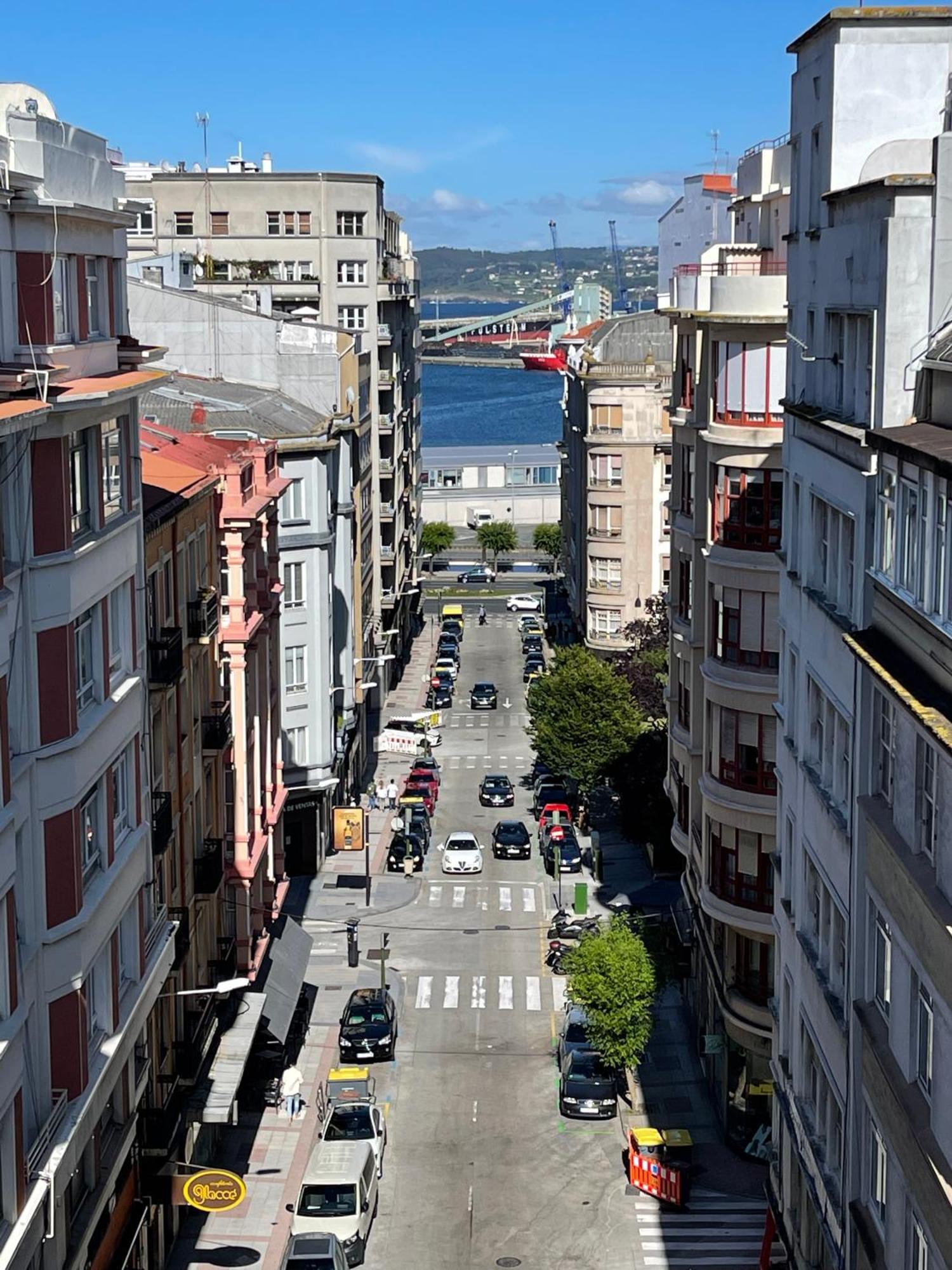 Espectacular Apartamento En El Centro De La Ciudad Corunha Exterior foto